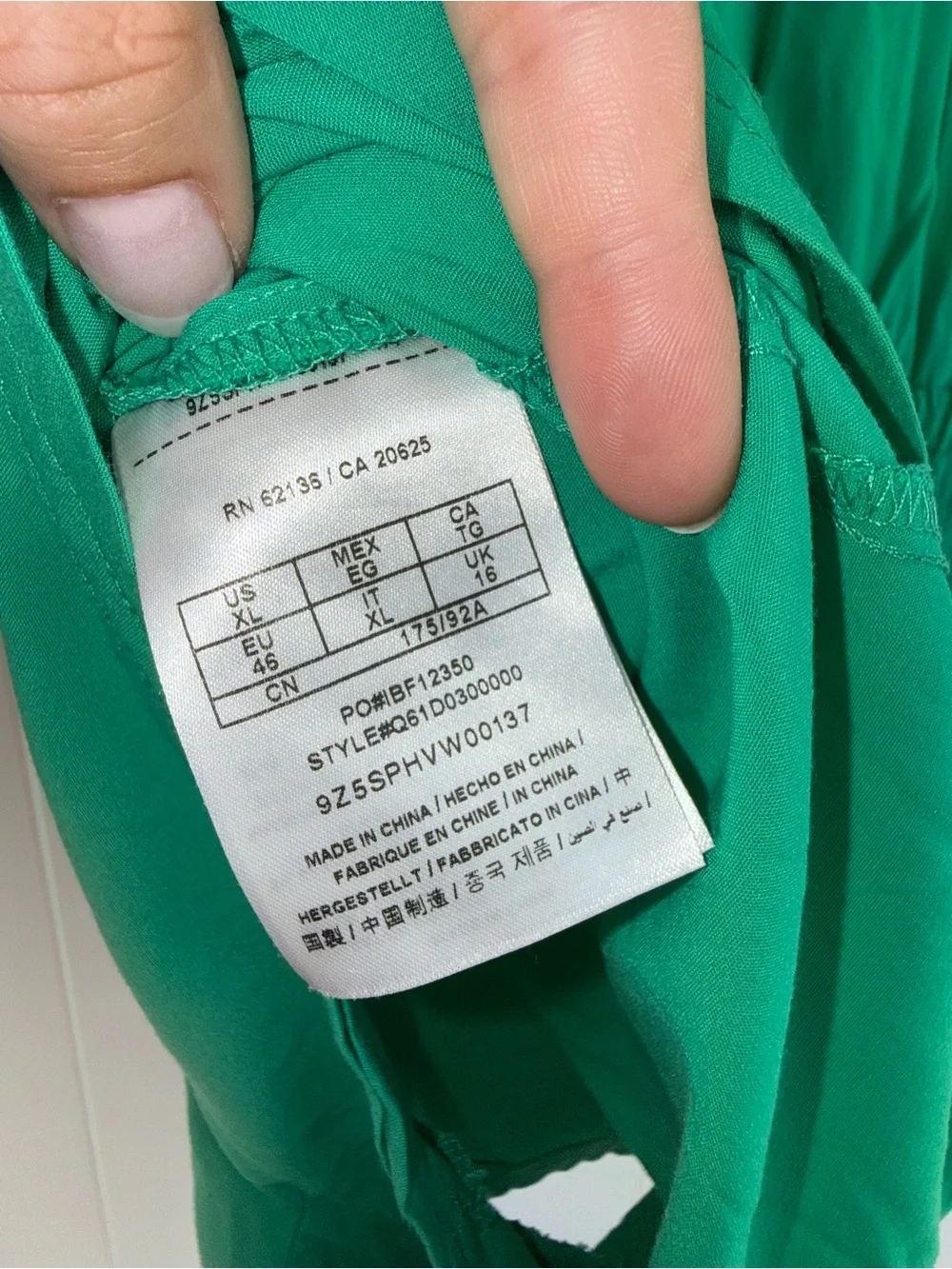 Guess Bright Green Long-Sleeve Zip Romper